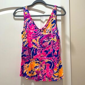 Lilly Pulitzer Tank. So comfy!!